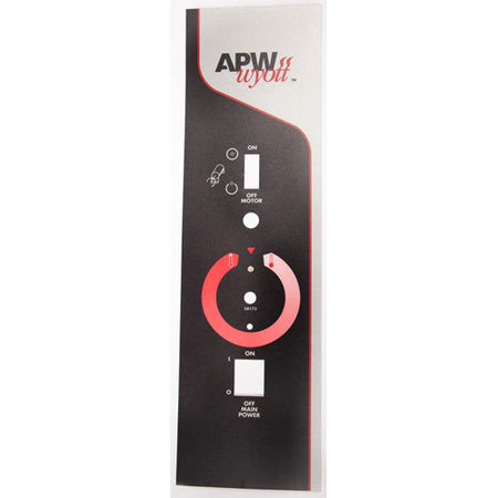 APW Control Plate Label M-95-2 58173